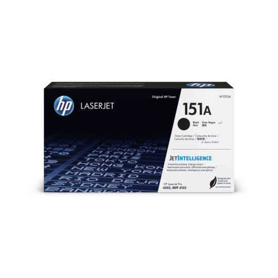 HP 151A Black Original LaserJet Toner Cartridge (W1510A) - 3050 Pages