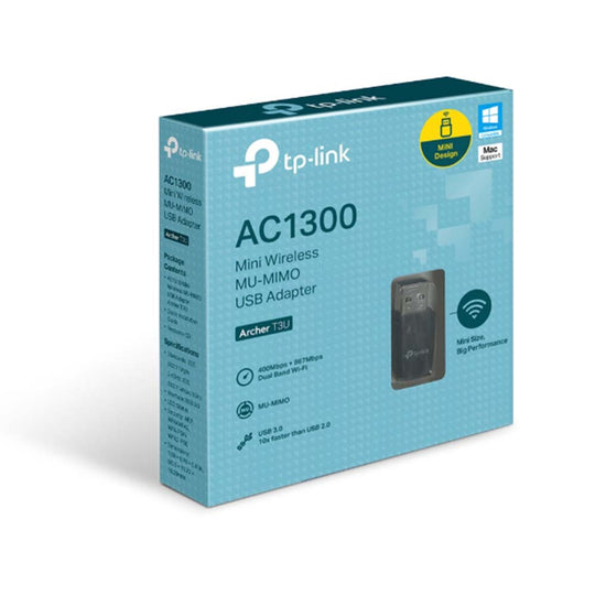 TP-Link Archer T3U AC1300 Mini Dual-Band MU-MIMO USB Adapter