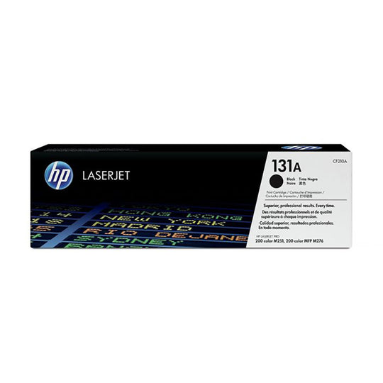 HP 131A Black Original LaserJet Toner Cartridge (CF210A) - 1600 Pages