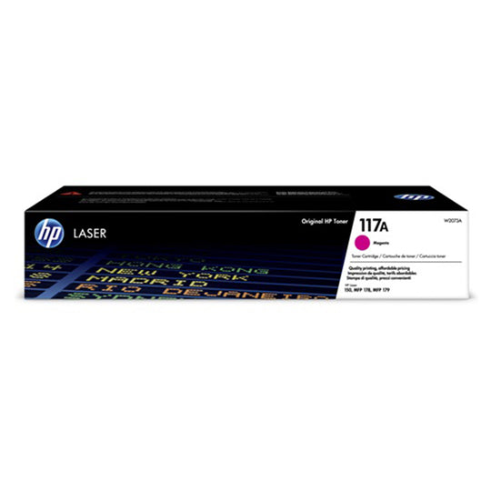 HP 117A Magenta Original LaserJet Toner Cartridge (W2073A) - 700 Pages