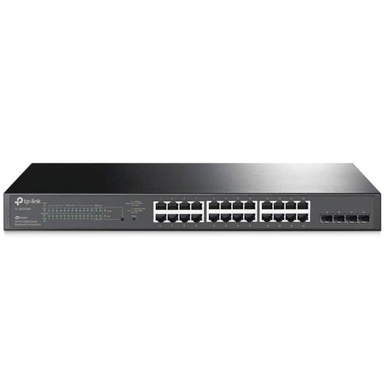 TP-Link TL-SG2428P 24-Port Gigabit PoE+ Smart Switch with 4 SFP Slots