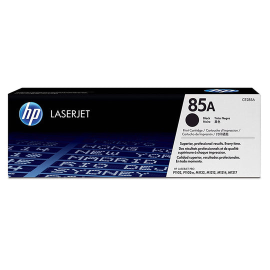 HP 85A Black Original LaserJet Toner Cartridge (CE285A) - 1600 Pages
