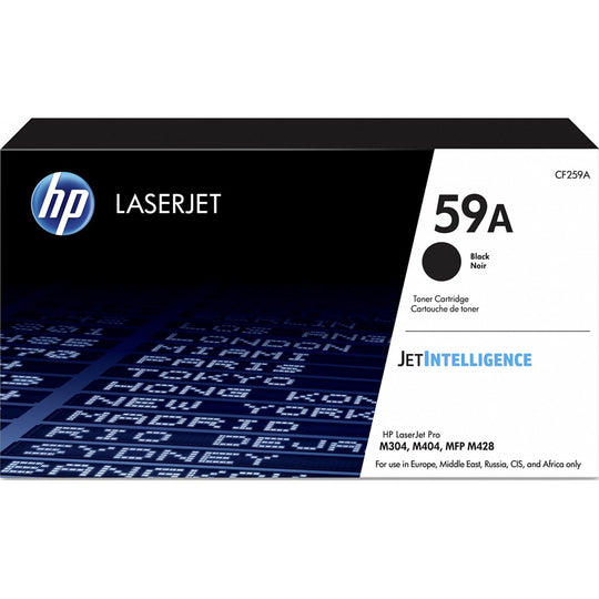 HP 59A Black Original LaserJet Toner Cartridge (CF259A) - 3000 Pages, JetIntelligence