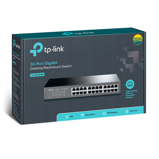 TP-Link TL-SG1024D 24-Port Gigabit Unmanaged Desktop/Rackmount Switch