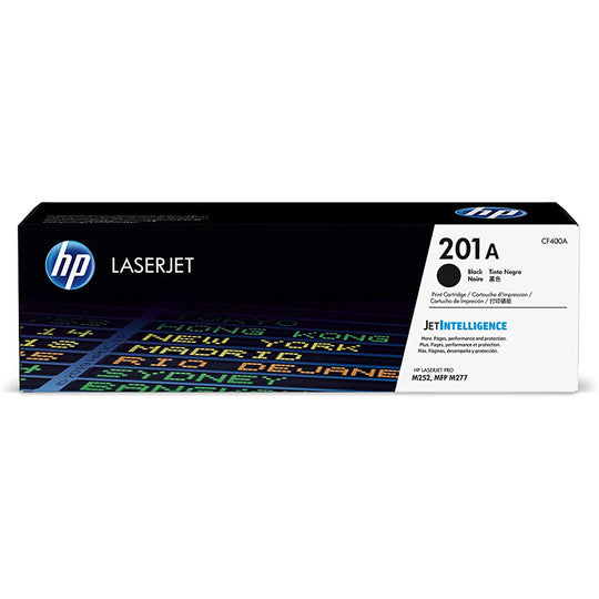 HP 201A Black Original LaserJet Toner Cartridge (CF400A) - 1500 Pages