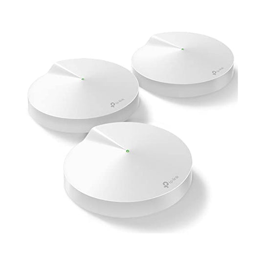 TP-Link Deco M5 Plus AC1300 Whole-Home Mesh Wi-Fi System - 3-Pack, 5500 sq ft