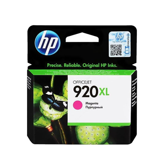 HP 920XL Magenta High-Yield Original Ink Cartridge (CD973AE) - 700 Pages