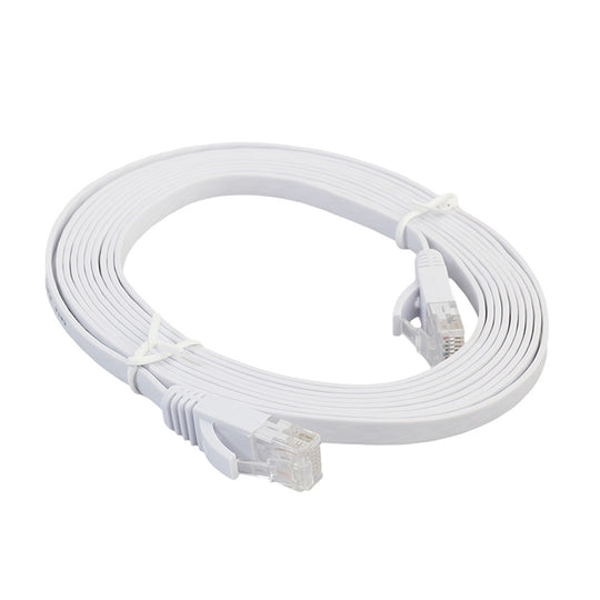 Flat Cat6 UTP Patch Cable - 3m, 1.5mm Thick, 250MHz