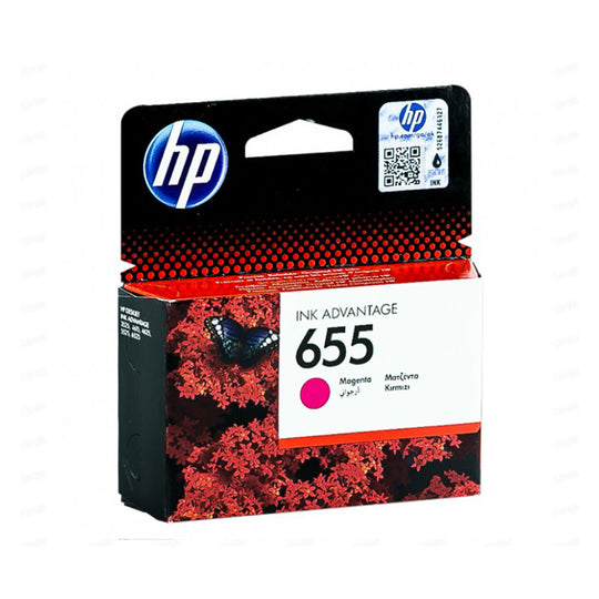 HP 655 Magenta Original Ink Cartridge (CZ111A) - 600 Pages