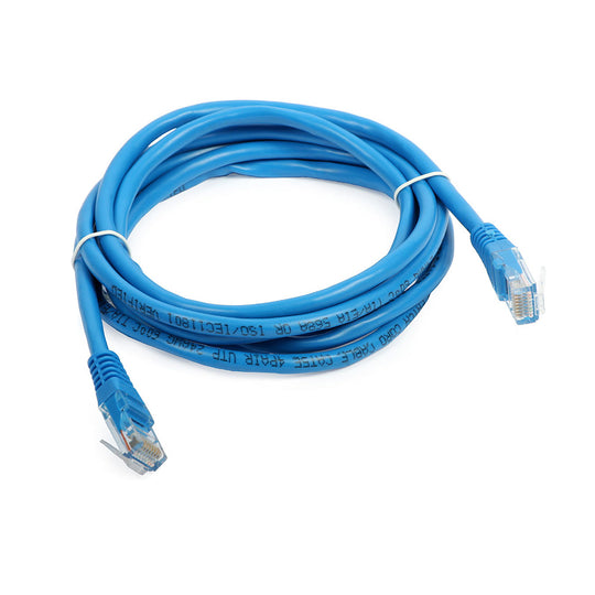 Cat6 UTP Patch Cable - 2m, 24AWG, Blue PVC