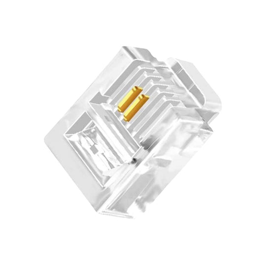 Generic RJ11 Keystone Jack (10-Pack) – Tool-Less