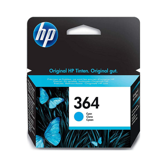 HP 364 Cyan Original Ink Cartridge (CB318EE) - 300 Pages
