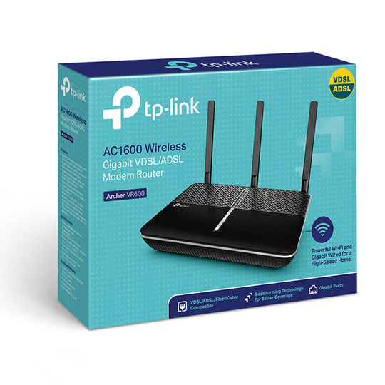 TP-Link Archer VR600 AC1600 VDSL/ADSL Modem Router - Dual-Band
