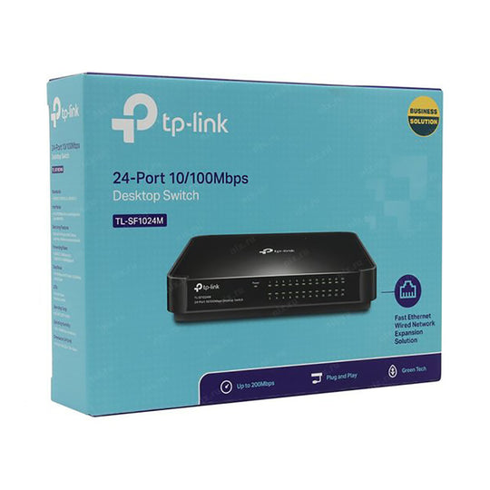 TP-Link TL-SF1024M 24-Port 10/100Mbps Desktop/Wall-Mount Switch