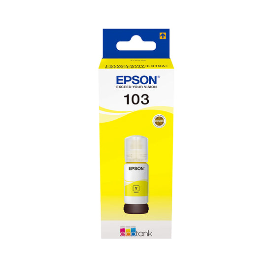 Epson 103 Yellow EcoTank Ink Bottle (C13T00S44A) - 7500 Pages