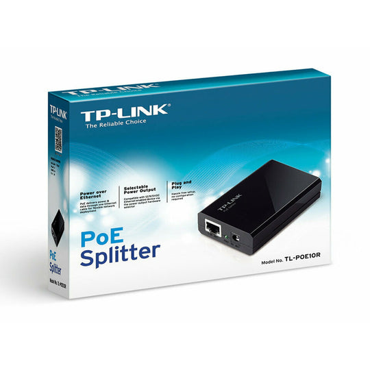 TP-Link TL-POE10R Gigabit PoE Splitter - 802.3af, 5/9/12V DC Output