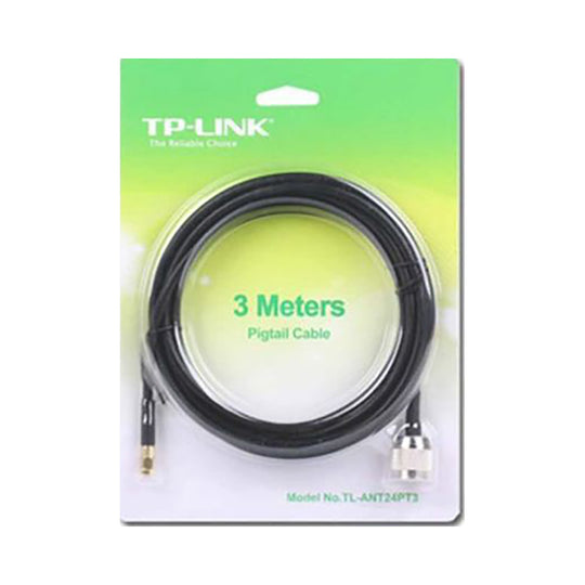 TP-Link TL-ANT24PT3 3m CFD-200 N-Male to RP-SMA Male Pigtail