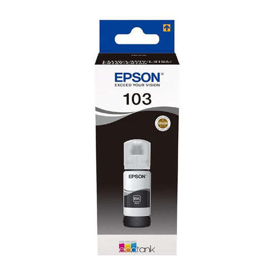 Epson 103 Black EcoTank Ink Bottle (C13T00S14A) - 4500 Pages
