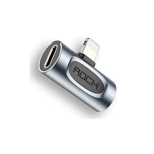 Rock 2-in-1 Lightning Audio & Charging Adapter (Version B)