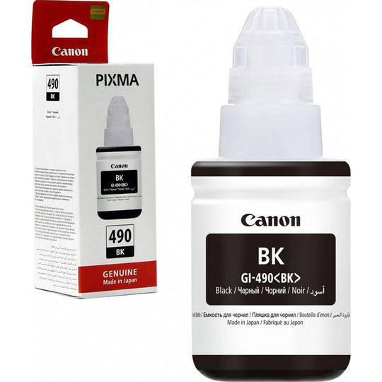 Canon GI-490 Black Ink Bottle (0663C001) - 6000 Pages