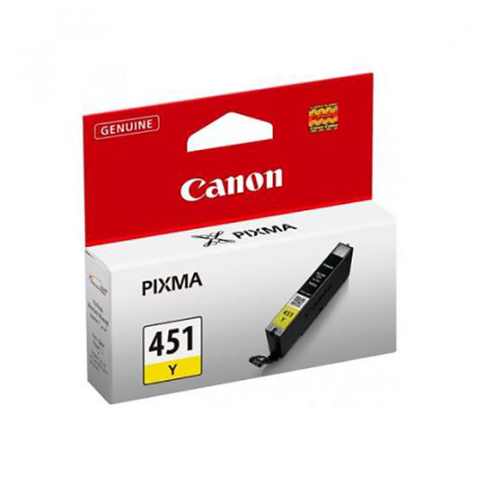 Canon CLI-451 Yellow Standard Ink Cartridge (6526B001) - 330 Pages