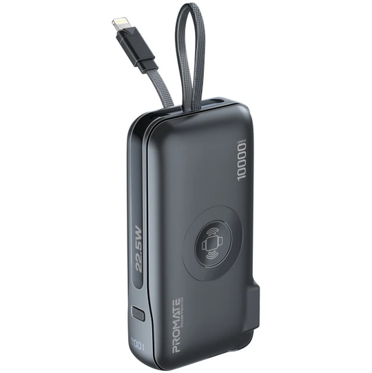 Promate PowerPack-10i 10,000mAh All-in-One Travel Power Bank