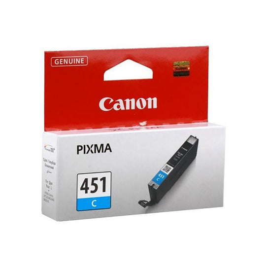 Canon CLI-451 Cyan Standard Ink Cartridge (6524B001) - 304 Pages