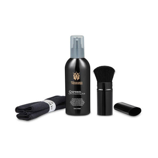 LCD Screen Cleaning Kit with 210ml Solution, Cloth & Brush