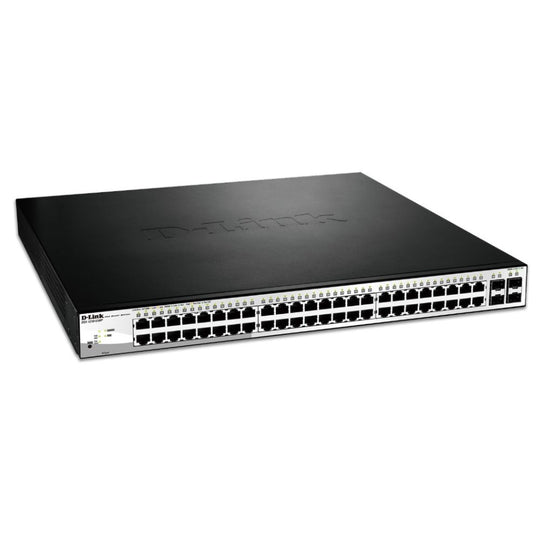 D-Link DES-1210-52MP 48-Port Gigabit Smart PoE+ Switch