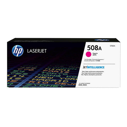 HP 508A Magenta Original LaserJet Toner Cartridge (CF363A) - 5000 Pages