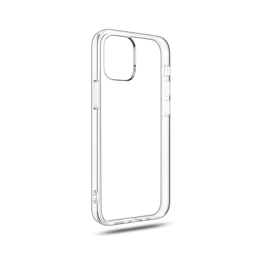 Green Clear TPU Back Case - iPhone 12/12 Pro 6.1", Anti-Smudge, Raised Edges