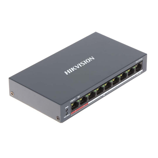Hikvision DS-3E0109P-E/M(B) 8-Port 100Mbps PoE Switch