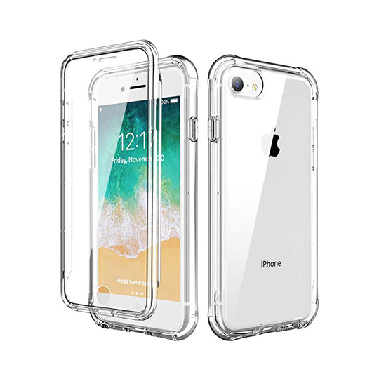 Green Rocky 360 Anti-Shock Case - iPhone SE 2020/8/7/6s/6, Built-in Screen Protector