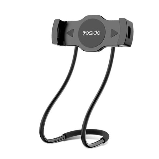Yesido C80 Neck Mounted Lazy Phone and Tablet Holder – Adjustable Foam and Aluminum Stand