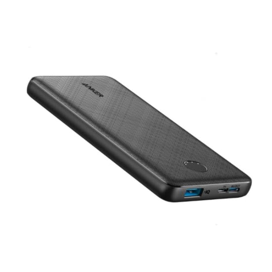 Anker PowerCore Slim 10000mAh Power Bank – Lightweight Fast Charger with USB-C & USB-A Ports