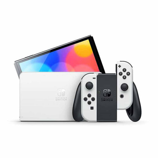 Nintendo Switch OLED Console – 7-Inch Vibrant OLED Screen & Wired LAN Dock