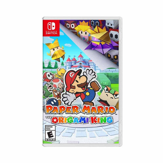 Nintendo Switch Game Paper Mario: The Origami King – Strategic Ring-Based Battles