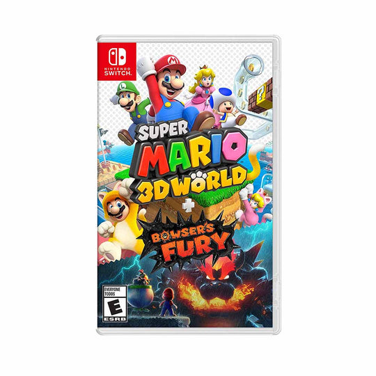 Nintendo Switch Game Super Mario 3D World + Bowser’s Fury – Co-op Platform Adventure