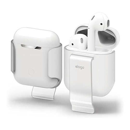 Elago AirPods Belt Clip (Frosted Transparent)