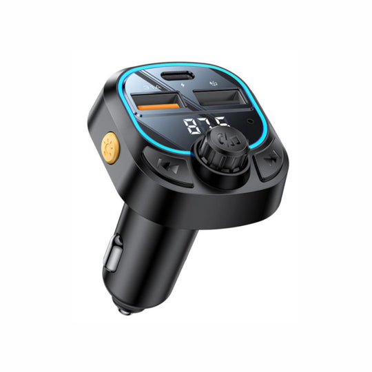 Yesido Y70 Bluetooth 5.3 & FM Transmitter Car Charger – Multi-Device Charging with Remote