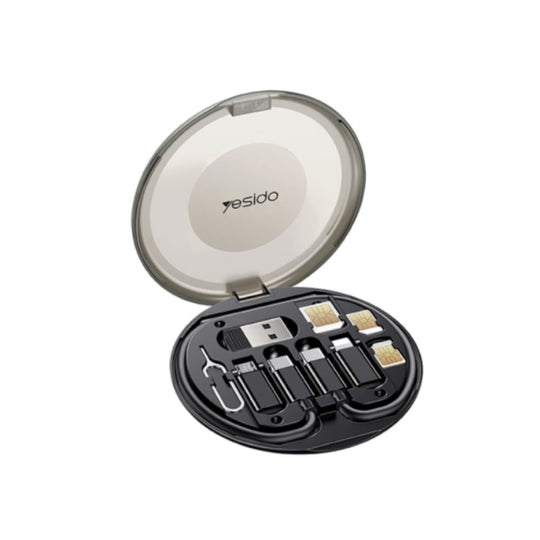 Yesido CA118 6-in-1 Multifunctional Cable and OTG Adapter Set