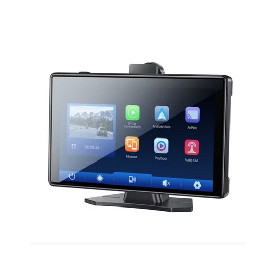 Yesido KM18 9" Portable CarPlay Screen - 1024x600 IPS, Dash Cam, Bluetooth