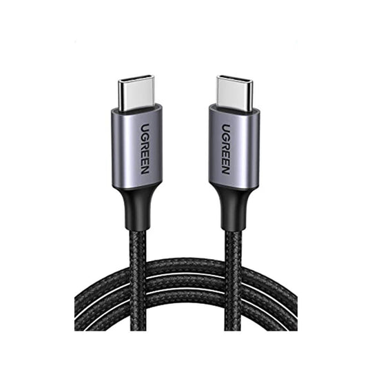 UGREEN 50152 USB-C to USB-C 60W PD Cable - 2m, Nylon Braided, 480Mbps