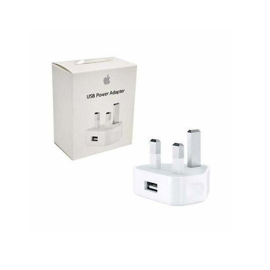 Apple Three Pin Adapter MD812/MGN43Z – 5W USB Power Adapter in White