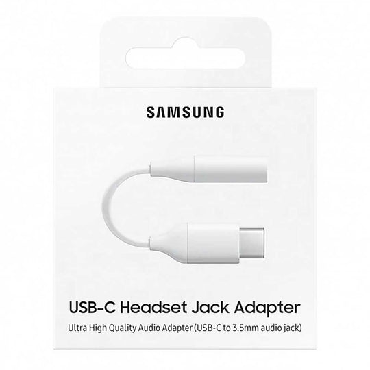 Samsung USB-C to 3.5mm Headset Jack Adapter – High-Quality Digital to Analog Audio