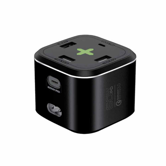 Promate PowerCube-PD80 80W 5-Port Desktop Charging Station