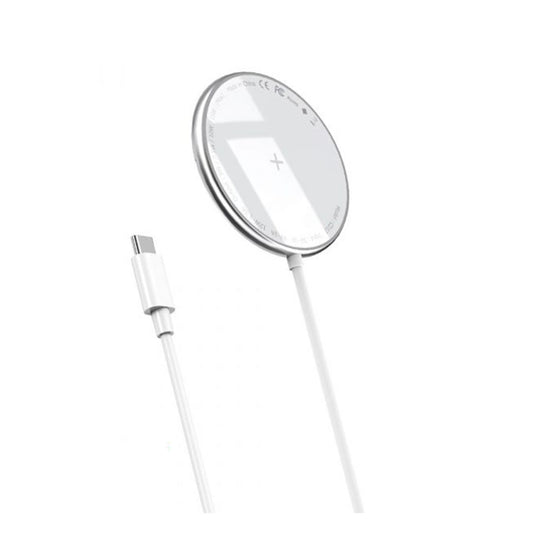Rock CD12 W33 Mini Magnetic Wireless Charger - 15W, Pop-Up Display, Type-C