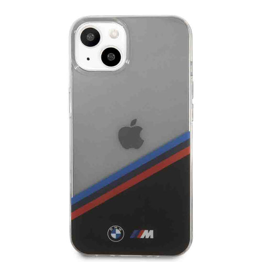 BMW M Collection PC/TPU Hard Case - iPhone 13 6.1", Tricolor Stripe Diagonal