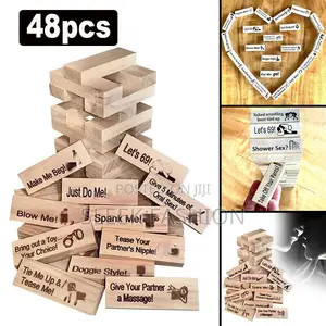 Adult Jenga Game | Naughty Stacking Fun for Couples