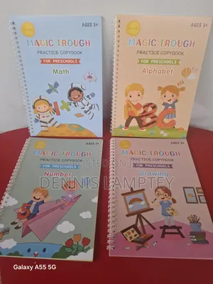 Magic Practice Copybook (25cm × 18cm) | Learn to Write for Ages 2+